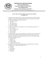 Maybe you would like to learn more about one of these? Contoh Soal Ujian Mandiri Uns
