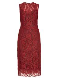 Sleeveless Cordonetto Lace Dress Dolce Gabbana Matchesfashion Us Red Lace Cocktail Dress Dresses Cocktail Dress Lace