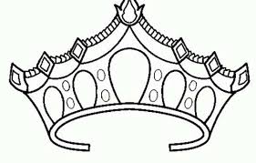 Drawing Of Princess Crown Coloring Page Netart In 2020 Princess Coloring Pages Princess Crown Drawing Coloring Pages