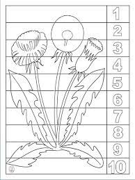 epingle sur muguet fleur coloriage de tabouret