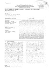 Mulai dari jawaban pertanyaan apakah yang dimaksud dengan iklan hingga arti kata kapasitas dan arti kata program. Pdf Social Distancing Indonesian Policy Reponse To The Corona Virus Disease 2019 Covid 19