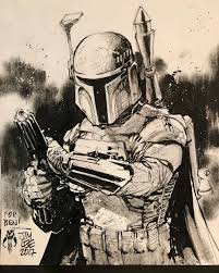 Jim Lee Boba Fett Jim Lee Art Jim Lee Star Wars Art