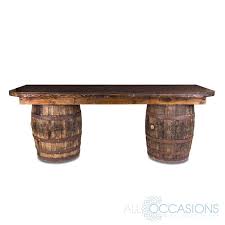 Use included barrel cleaning kit periodically as instructed. Wine Barrel Bar Kit All Occasions Party Rental