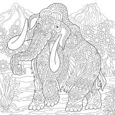 More ice age coloring pages. Mammoth Stock Illustrations 4 886 Mammoth Stock Illustrations Vectors Clipart Dreamstime