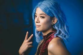 Pin By Snehi On Kpop Cpop Amber Liu Hair Color Blue Beauty
