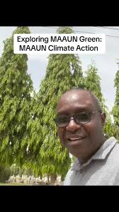 MAAUN Climate Change Action through greening the campus! I ❤️ MAAUN  #Iammaaunite