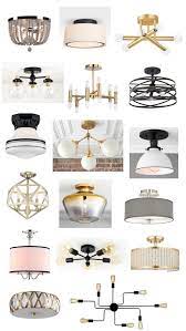 Vintage semi flush mount 4 light ceiling light with e26 base modern antique black industrial ceiling lamp fixture for kitchen dining room bedroom study living room. Attractive Semi Flush Mount Fixtures Semi Flush Mount Lighting Light Fixtures Flush Mount Flush Mount Ceiling Lights