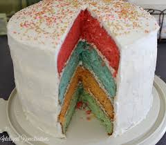 Kraft has deliciously simple desserts that will wow your guests—like our easy lamb cake. Rainbow Layer Cake For Easter