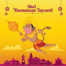 The festival marks the birth of lord hanuman to mother anjani and father maruti. Shri Hanuman Jayanti Banner Design Template