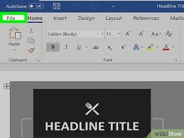 To convert jpg to doc word press the browse button, then search and select the file jpg you want to convert. 3 Ways To Change A Word Document To Jpeg Format Wikihow