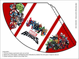 Once you've downloaded the templates, you'll need to print them off onto paper or card. Superhero Hat Templates Free Printable Birthday Invitation Templates Bagvania