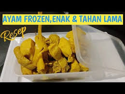 Frozen Food Ayam Ukep Cocok Untuk Lauk Bulan Puasa Youtube Resep Masakan Resep Masakan