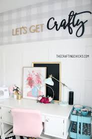 Want to remember these craft room ideas and/or sources for later? Craft Room Design The Crafting Chicks