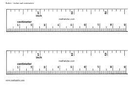 By referring to your monitor ppi (pixels per inch). 8 Sets Of Free Printable Rulers When You Need One Fast