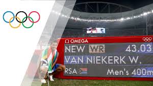 Wayde van niekerk ran 0.3 seconds off the 400m world record, set by michael johnson in 1999. Wayde Van Niekerk Breaks 400m World Record To Win Gold Youtube