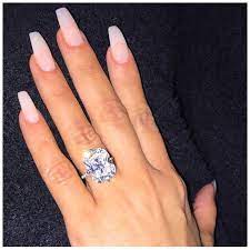 Kim Kardashian S Net Worth See How She S Raked In 85 Million Celebrity Engagement Rings Kim Kardashian Engagement Ring Kardashian Nails