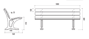 Banc Public Seville Mobilier Urbain Equipement Collectivites