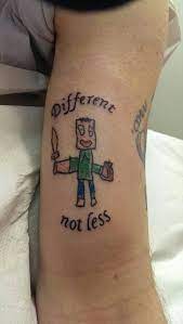 Steve From Minecraft Autism Tattoos Tattoo Quotes Tattoos