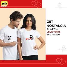 Get Best Couple T Shirts Online At Beyoung With Best Price And Quality Offers Available Flat 10 Off O Couple T Shirt Tshirts Online Couple T Shirt Design