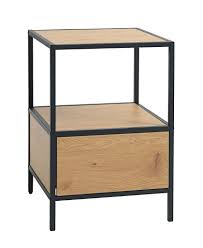 Maybe you would like to learn more about one of these? Bedside Table Trappedal 1 Drw Oak Black Jysk