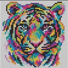 Retrouvez Cet Article Dans Ma Boutique Etsy Https Www Etsy Com Fr Listing 781772839 Decoration Murale Orn In 2020 Pixel Art Pattern Hama Beads Design Perler Bead Art