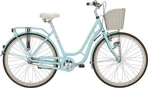 28″ = 55 cm tsp: Excelsior Swan Retro 26 Zoll Alu 7 Gang Light Blue