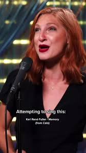 Keri’s version blows me away every. time. 🫶🏻 #kerirenefuller #cats  #catsthemusical #broadway #memory #musicaltheatre #theatretiktok