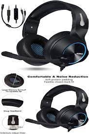 Nubwo Gaming Headset For Xbox One Ps4 Pc Gaming And Nintendo Switch Gaming Headset Headset Gaming Headphones