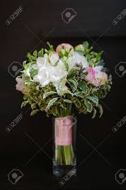 Check spelling or type a new query. Bridal Wedding Bouquet In Vase At The Black Background Stock Photo Picture And Royalty Free Image Image 36237960