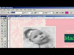 Sometimes it can be difficult to have the words to express your feelings during this here is a look at some of the best baptism messages to write in a baptism card. How To Make A Christening Invitations Card Using Adobe Photoshop Youtube