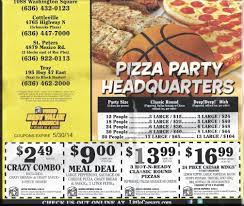 Little Caesars Coupons For Our Followers Print And Enjoy Let Them Know We Sent You Their Way Valid At Participating Schnucks Pizza Party Washington Square