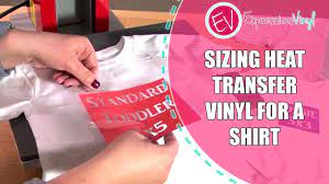 Now, you can print, bookmark, or pin this handy vinyl sizing guide so that the next time you question your htv size, you know exactly where to find the answer! Sizing Heat Transfer Vinyl For A Shirt Youtube