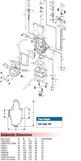 Mikuni Tm Series Flat Slide Carb Exploded View