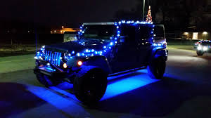 Holiday lights christmas lights christmas holidays christmas tree holiday decor trunk or treat halloween decorations halloween party event lighting. Have You Ever Decorated Your Jeep For A Christmas Parade Jeep Wrangler Forum