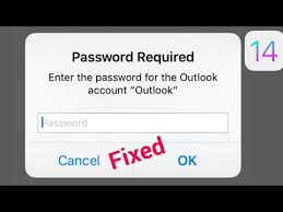 How To Fix Iphone Keeps Asking For Outlook Password In Ios 14 2 Youtube
