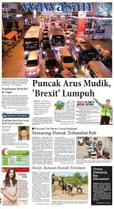 Maybe you would like to learn more about one of these? Wawasan 04 Juli 2016 By Koran Pagi Wawasan Issuu