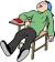 Lazy Person Cartoon