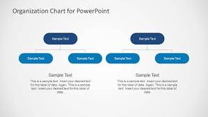 Simple Organizational Chart Template For Powerpoint