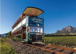Kapstaden Hop On Hop Off Rundtur Med Franschhoek Wine Tram Kapstaden Sydafrika Vingard