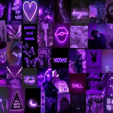 Download the perfect aesthetic pictures. Neon Purple Baddie Aesthetic Digital Download Etsy
