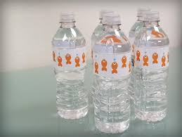 I thought this would make a wonderful diy tutorial! Bump Smitten Diy Shower Water Bottle Labels Free Download Printable Water Bottle Labels Water Bottle Labels Free Diy Water Bottle