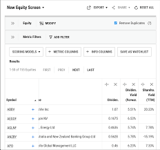 stock screener