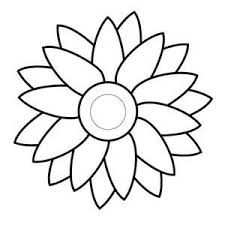 Flowers make the world a more beautiful place. Flower Templates Flower Templates Printable Flower Templates Printable Free Sunflower Template
