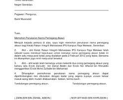 Surat rasmi rayuan jpj rajasthan board h. Contoh Surat Rasmi Tukar Nama Syarikat Contoh Surat