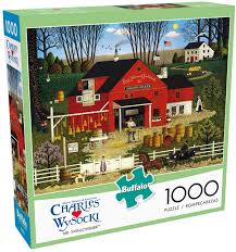 Since 1986, buffalo games has produced extraordinary jigsaw puzzles and party games right . Buffalo Games Charles Wysocki Mr Swallowbark 1000 Piece Jigsaw Puzzle Amazon Com Mx Juguetes Y Juegos