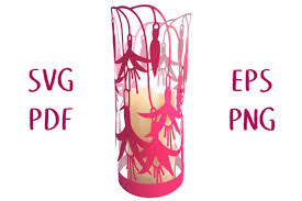 Download Fuchsia Flower Lantern Graphic By Nic Squirrell Creative Fabrica PSD Mockup Templates