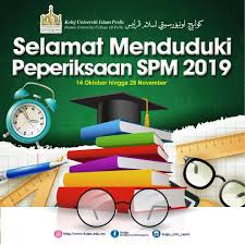Berikut adalah jadual waktu sijil pelajaran malaysia (spm exam) bagi tahun 2020 yang boleh di muat turun di portal rasmi lembaga peperiksaan kementerian pendidikan malaysia sebagai rujukan. Kuips Selamat Menduduki Peperiksaan Spm 2019 Kepada Facebook