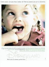 PUBLICITE ADVERTISING 116 1994 Noel parc attraction Disneyland Paris EUR  3,00