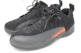 Air Jordan 12 Retro Black And Orange Nike Air Jordan 12 Retro Low Mens Black Max Orange Anthracite 308317 003 Sz 10 Jordan Basketballshoes Air Jordans Nike Air Jordan Retro Nike Air Jordan