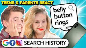 Teens & Parents React To Each Other's Search History (Google, Facebook,  Instagram)